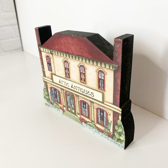 Brandywine Woodcrafts House Shelf Sitter Attic Antiques Wood - Picture 5 of 7